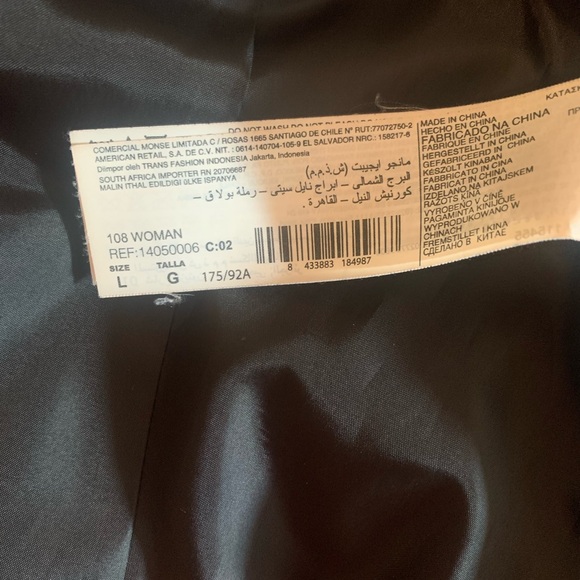 Mango Moto Jacket, size L - Picture 11 of 15